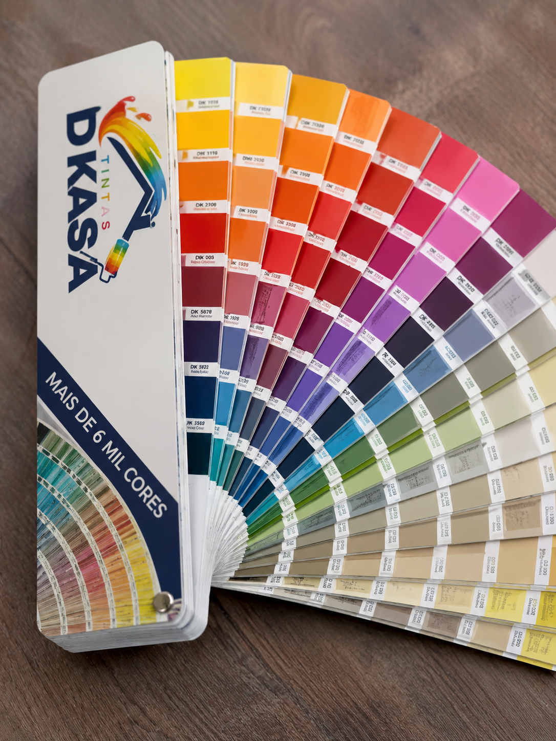 Leque de cores Tintas D'Kasa